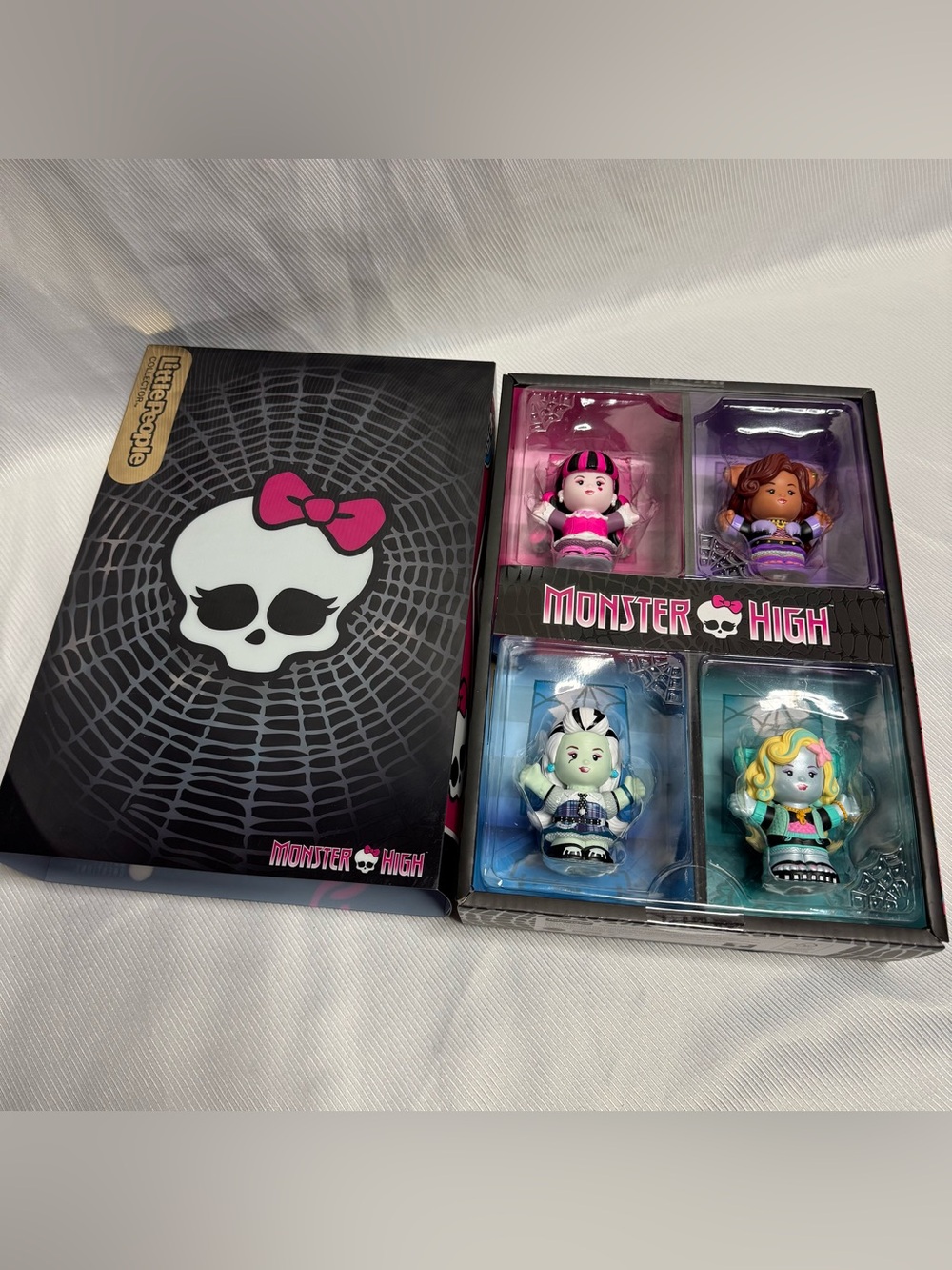 Monster High x Little People Figures Set of 4 - Mattel Creations Exclusive